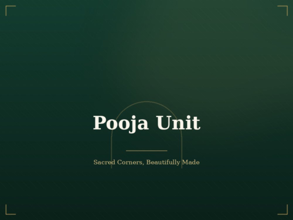 Pooja unit design by Haashini Dream Interior